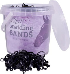 Produktbild von Breite Gummibänder für Pferde zum Flechten aus Kautschuk - 200 g