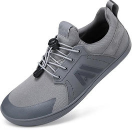 Produktbild von Breite, minimalistische Herrenschuhe mit atmungsaktivem Barfuß-Netzstoff und breiter Spitze, flache Schuhe mit weicher Sohle ohne Sprengung und breiterer Spitze, Übergröße 39–47 41