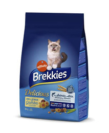 Produktbild von Brekkies Feline Delicious Fisch - 3 kg