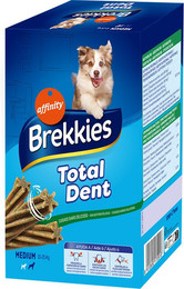 Produktbild von Brekkies Total Dent für mittelgroße Hunde - 16 x 180 g