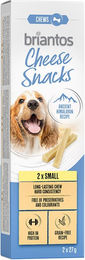 Produktbild von Briantos Cheese Snack für Hunde - Klein (2 x 27 g)