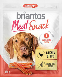 Produktbild von Briantos Chicken Strips für Hunde - 2 x 180 g