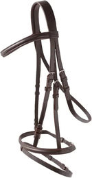 Produktbild von Bridons Reiten für Englisches Pferd mit Leinentraifen Hispano Hipica