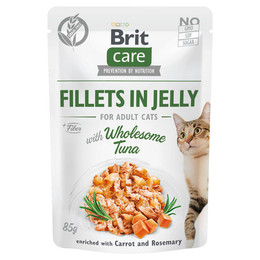 Produktbild von Brit Care Cat Fillets in Jelly - 24 x 85 g