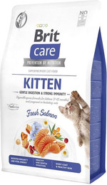 Produktbild von Brit Care Cat Kitten Gentle Digestion & Strong Immunity mit Lachs - 7 kg