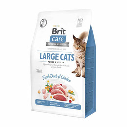 Produktbild von Brit Care Cat Large Cats Power & Vitality getreidefrei - 400 g
