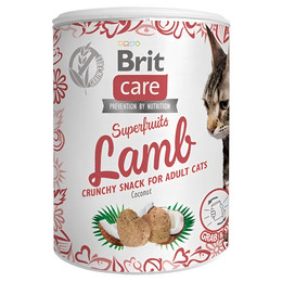 Produktbild von BRIT Care Cat Snack Superfruits Lamm mit Kokos - 100 g
