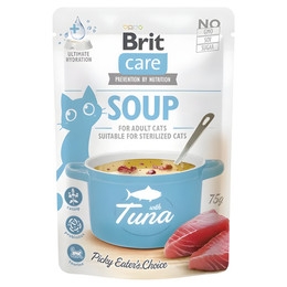 Produktbild von Brit Care Cat Suppe mit Thunfisch - 15 x 75 g