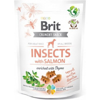 Produktbild von BRIT Care Dog Functional Snack Insects mit Lachs - 200 g