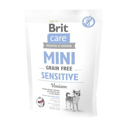 Produktbild von Brit Care Dog Mini Getreidefrei Sensitiv Hirsch - 400 g
