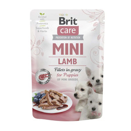 Produktbild von Brit Care Dog Mini Welpe Lamm Filets in Soße - 24 x 85 g