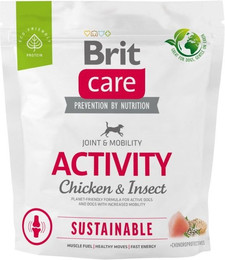 Produktbild von BRIT CARE Dog Sustainable Activity Huhn & Insekt für aktive erwachsene Hunde - 1 kg