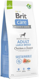 Produktbild von BRIT Care Dog Sustainable Adult Large Breed Chicken & Insect - 12 kg