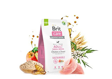 Produktbild von BRIT Care Dog Sustainable Adult Small Breed mit Huhn und Insekten - 7 kg