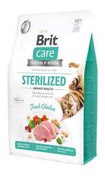 Produktbild von Brit Care Fresh Chicken getreidefrei Sterilized Katzentrockenfutter - 2 x 7 kg