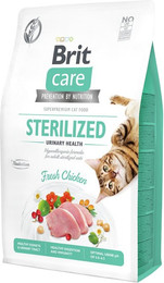 Produktbild von Brit Care Fresh Chicken getreidefrei Sterilized Katzentrockenfutter Sparpaket 2 x 2 Kilogramm