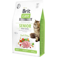 Produktbild von Brit Care Fresh Chicken Weight Control Senior Katzentrockenfutter - 2 x 2 kg
