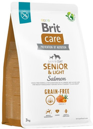 Produktbild von BRIT Care Grain-free Senior & Light Trockenfutter mit Lachs - 3 kg