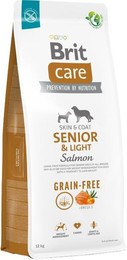 Produktbild von BRIT Care Grain-free Senior & Light Trockenfutter mit Lachs - 12 kg