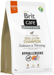 Produktbild von BRIT Care Hypoallergenic Adult Dog Show Champion Lachs & Hering - 3 kg