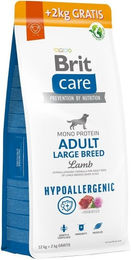 Produktbild von BRIT Care Hypoallergenic Adult Large Zucht mit Lammfleisch 12+2 kg FREE