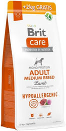 Produktbild von BRIT Care Hypoallergenic Adult Medium Breed mit Lammfleisch 12+2 kg