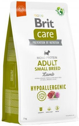 Produktbild von Brit Care Hypoallergenic Adult Small Breed Lamm Reis - 7 kg