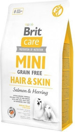 Produktbild von Brit Care Mini Hair und Skin Grain Free Lachs und Hering - 7 kg