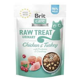 Produktbild von Brit Care Raw Treat Urinary Snack für Katzen Huhn - 40 g