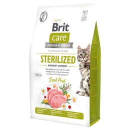 Produktbild von Brit Care Sterilized Immunity Support Katzenfutter - 2 kg