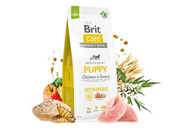 Produktbild von BRIT Care Sustainable Puppy mit Huhn und Insekten - 12 kg