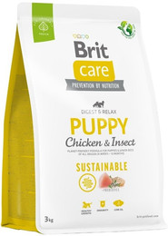 Produktbild von BRIT Care Sustainable Puppy mit Huhn und Insekten - 3 kg