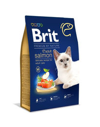 Produktbild von BRIT Cat Premium by Nature Adult Lachs - 800 g