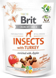 Produktbild von Brit Crunchy Cracker Insekt mit Truthahn und Apfel - 6 x 200 g