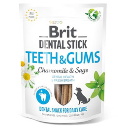 Produktbild von Brit Dog Snack Dental Stick Teeth & Gums - 7 x 251 g