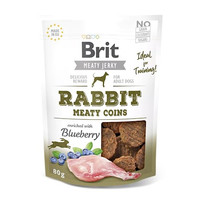 Produktbild von Brit Dog Snack Kaninchen-Taler - 12 x 80 g