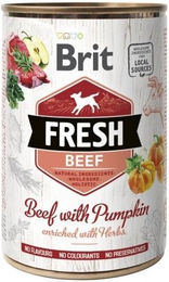 Produktbild von BRIT FRESH Beef with pumpkin 400 g