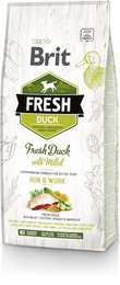 Produktbild von BRIT Fresh Ente mit Hirse Active Run & Work - 2,5 kg