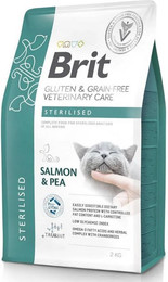 Produktbild von BRIT Grain Free Veterinary Care Cat Sterilised Lachs Erbse - 5 kg