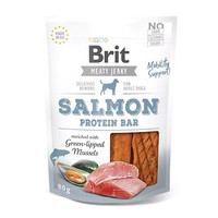 Produktbild von Brit Jerky Salmon Protein Bar Lachs - 12 x 80 g