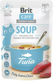 Produktbild von Brit Katze Sparpaket 30 x 75g Soup - with Tuna