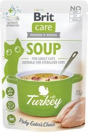 Produktbild von Brit Katze Sparpaket 30 x 75g Soup - with Turkey