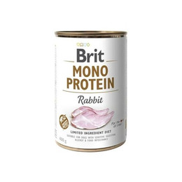 Produktbild von BRIT Mono Protein Kaninchen Nassfutter - 400 g