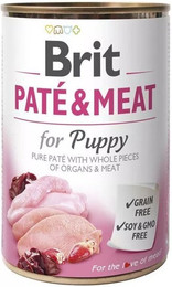 Produktbild von BRIT Pate&Meat puppy Welpenpastete - 400 g