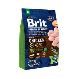 Produktbild von BRIT Premium By Nature Adult Extra Large XL Huhn - 3 kg