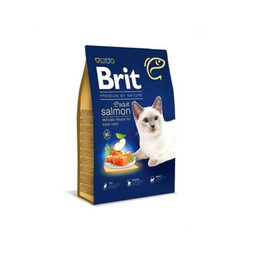 Produktbild von Brit Premium by Nature Adult Lachs Katzenfutter - 1,5 kg