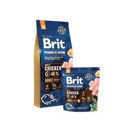 Produktbild von BRIT Premium By Nature Adult Medium M - 2 x 15 kg