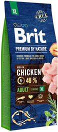 Produktbild von Brit Premium by Nature Adult XL 2x15kg