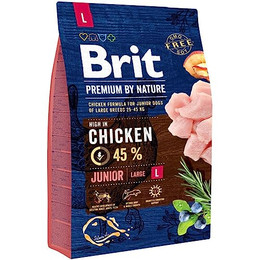 Produktbild von BRIT Premium By Nature Junior Large L Huhn - 3 kg