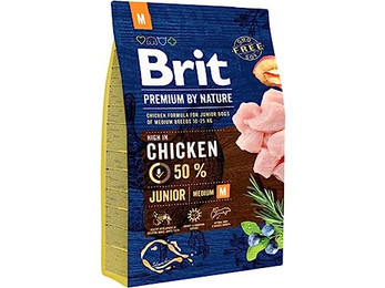 Produktbild von Brit Premium by Nature Junior M - 2 x 15 kg